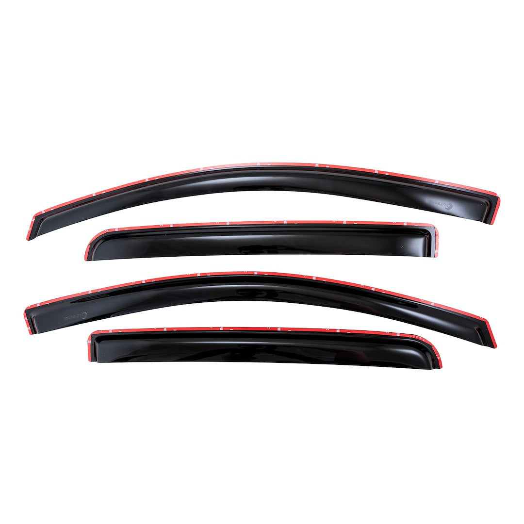 TRAILFX TFX INCHANNEL WNDW VENTS SMOKE 4PC [4995IC]