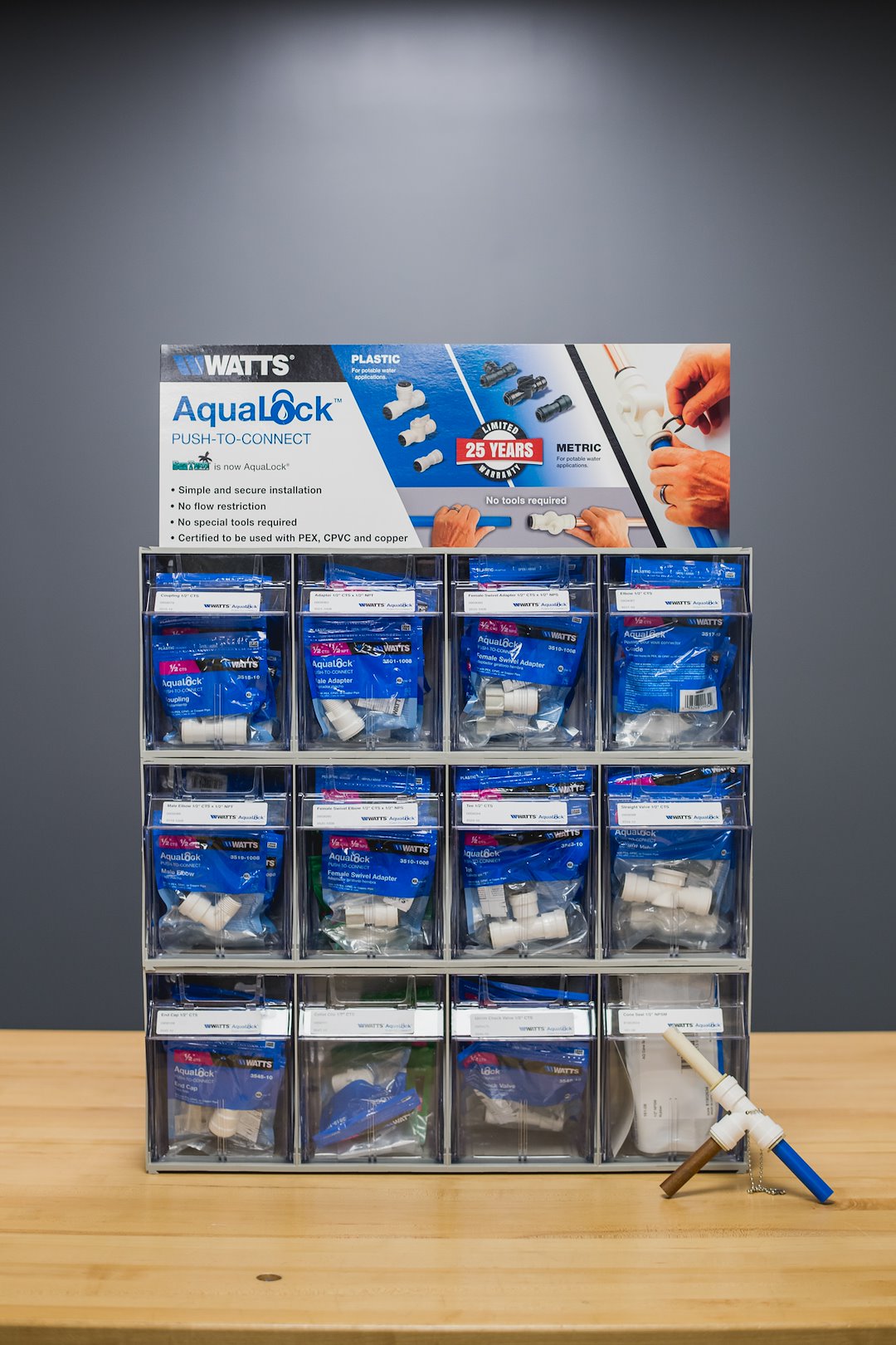 AQUALOCK TILT BIN STARTER KI [BK500]