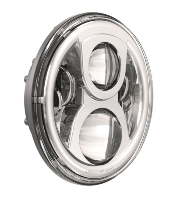 JW SPEAKER 8700 EV2-S 12/24V DOT HEADLAMP CHR [0554961]