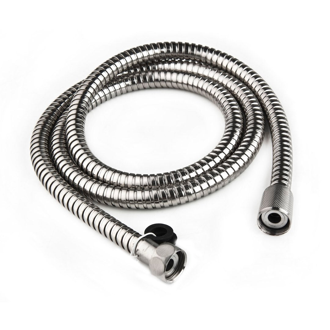 DURA FAUCET 60'SS SHWR HOSE CHROME FINISH [DF-SA200-CP]