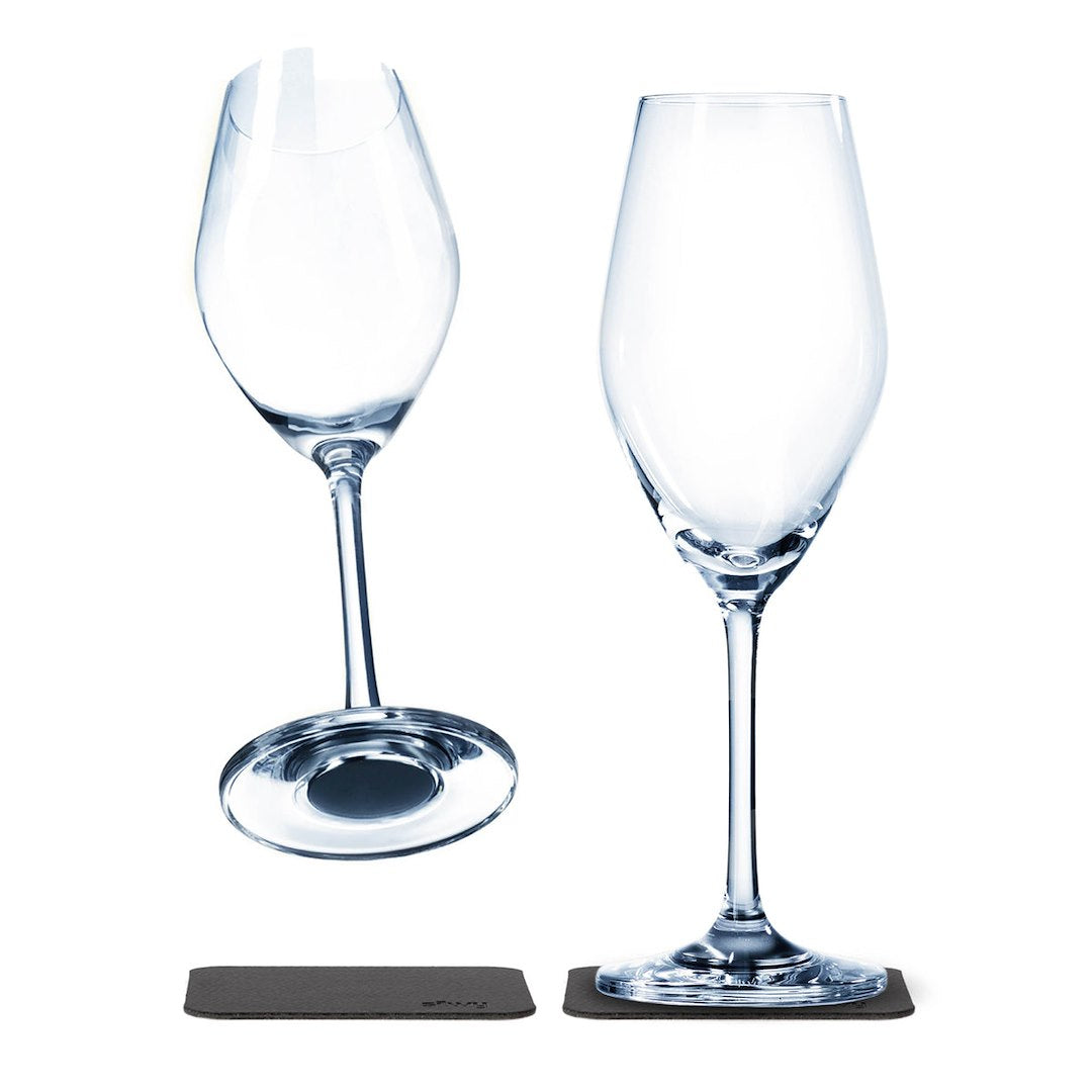 SILWY MAGNET MAGNETIC CRYSTAL GLASS CHAMPAGNE [S020-1302-2]