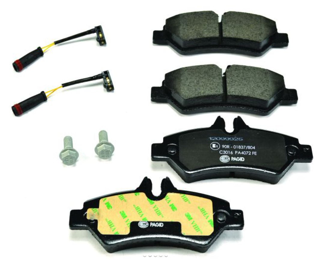 HELLA BRAKE PAD SET  DISC BRAKE [355005351]