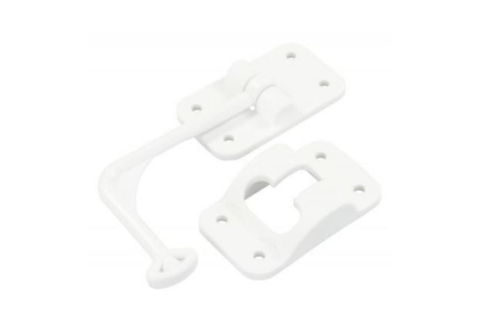 JR PRODUCTS 90  T-STYLE DOOR HLDR  PW [10605]