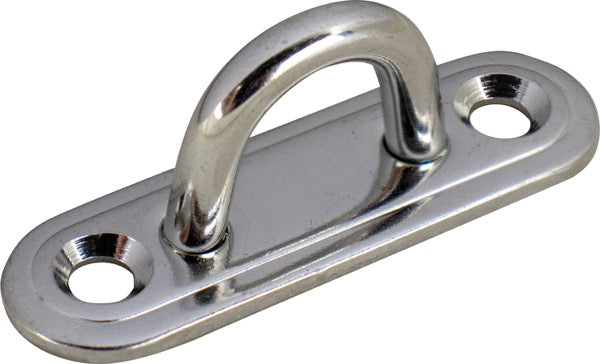 SEA DOG STAINLESS OBLONG EYE PLATE 2-3 [089702-1]