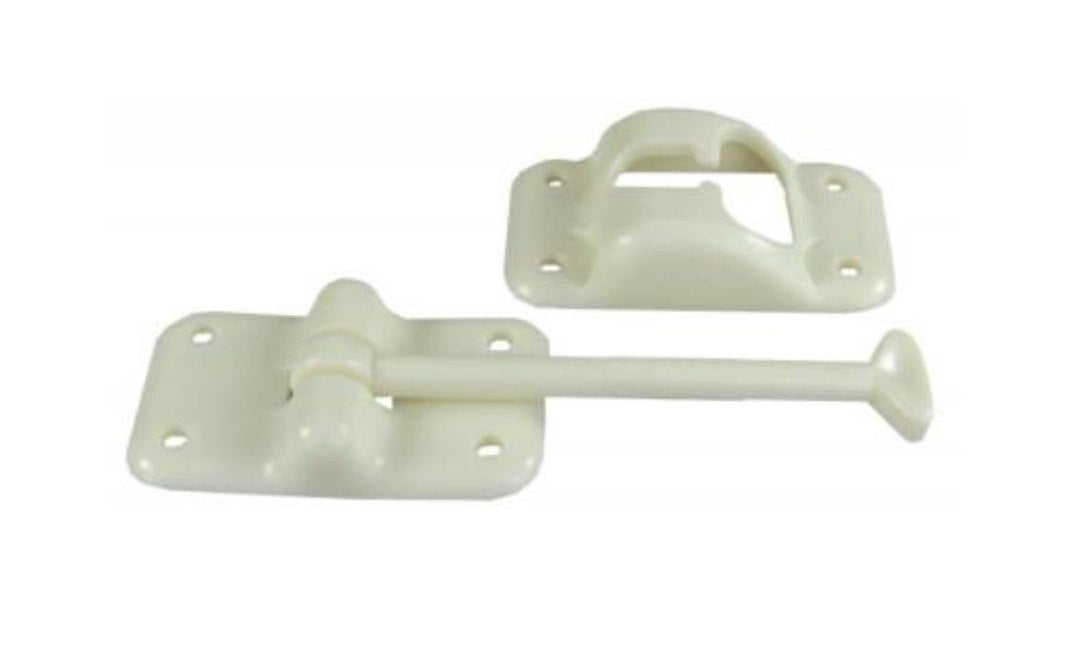 JR PRODUCTS 3-1/2'T-STY DOOR HLDR  CW [10424]