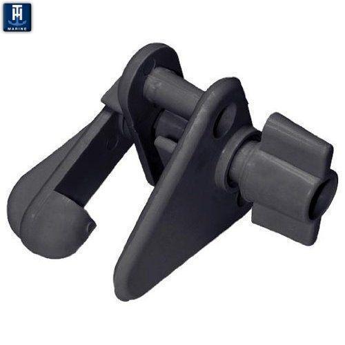 T-H MARINE BLACK GATE LATCH [GL-1-DP]