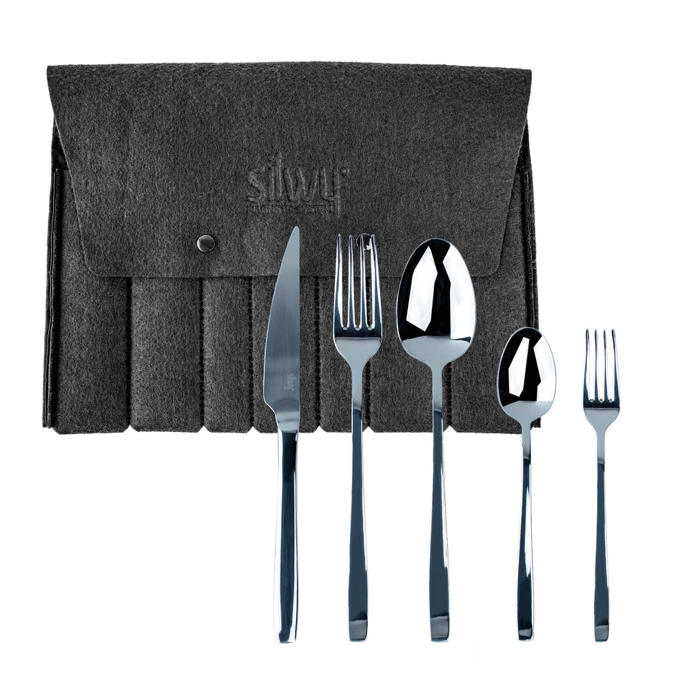 SILWY MAGNET SILWYTRAVEL CUTLERY SET [EBS-G-5]