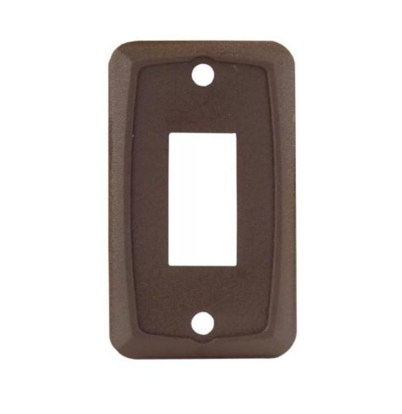 JR PRODUCTS SGL FACE PLATE  BR [12865]