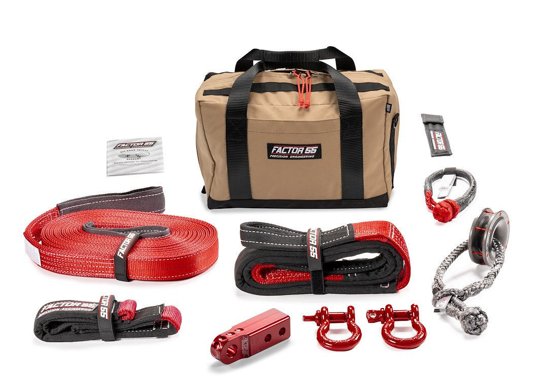 FACTOR 55 SWTH VEH REC KIT  RED HITCH  M [00475-01-MEDIUM]