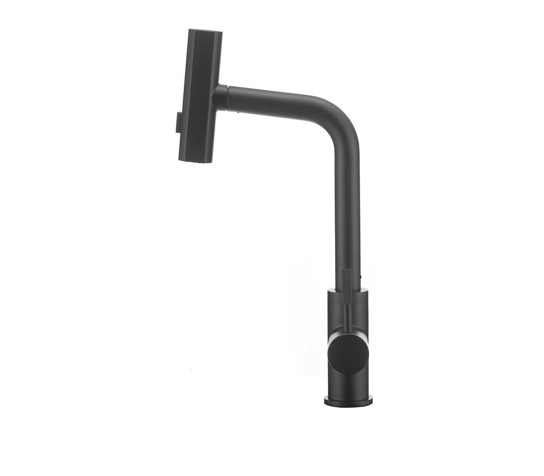 DURA FAUCET RAINFALL PULL-DOWN RV KITCHEN FAUCE [DF-MK511X-MB]