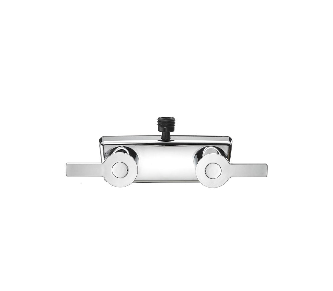 DURA FAUCET MODERN RV SHOWER FAUCET - CHROME PO [DF-SA100M-CP]