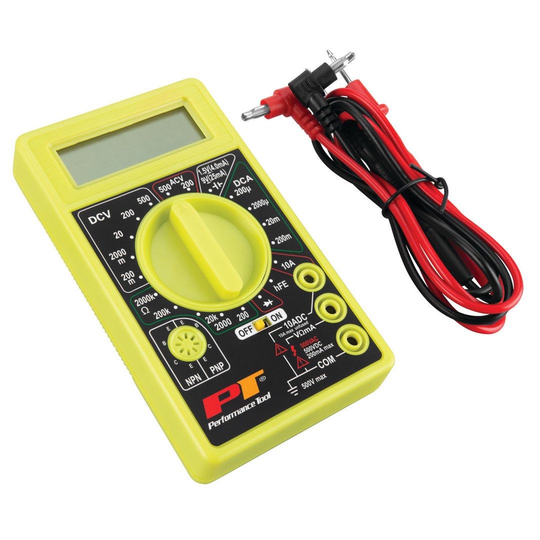 PERFORM TOOL TESTER-MULTIMETER [W2974]