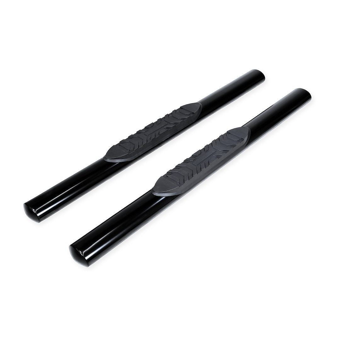 TRAILFX 4' OVAL NERF BAR BLK [A1535B]