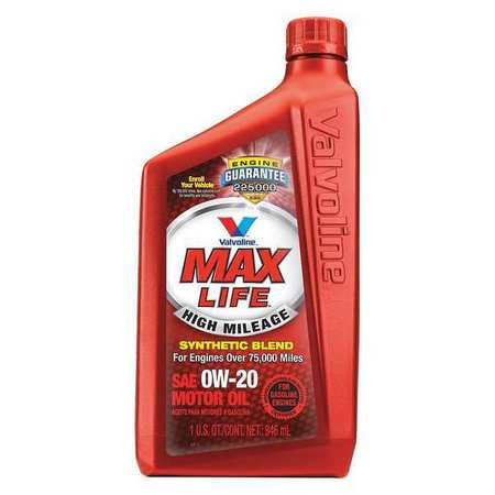 VALVOLINE VALVOLINE MAXLIFE SAE 0W- [833002]