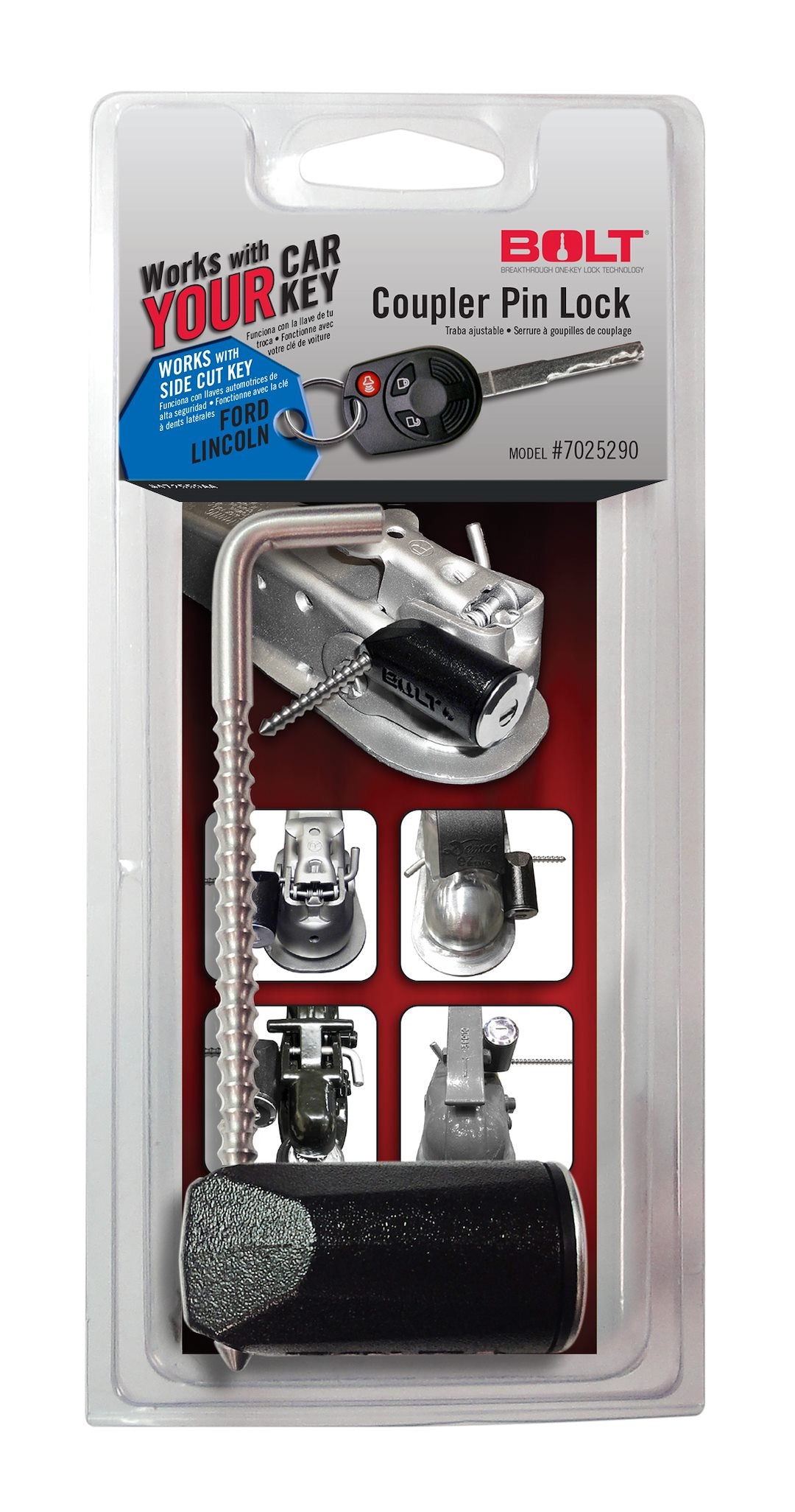STRATTEC SEC COUPLER PIN LOCK FORD SIDE CUT [7025290]