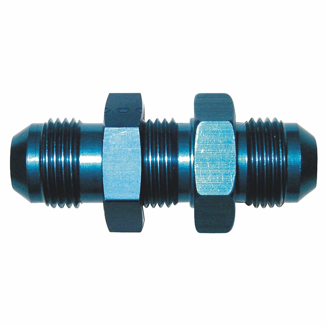 SPEEDFX -6AN BLK ST BULKHEAD FLARE [560632BK]