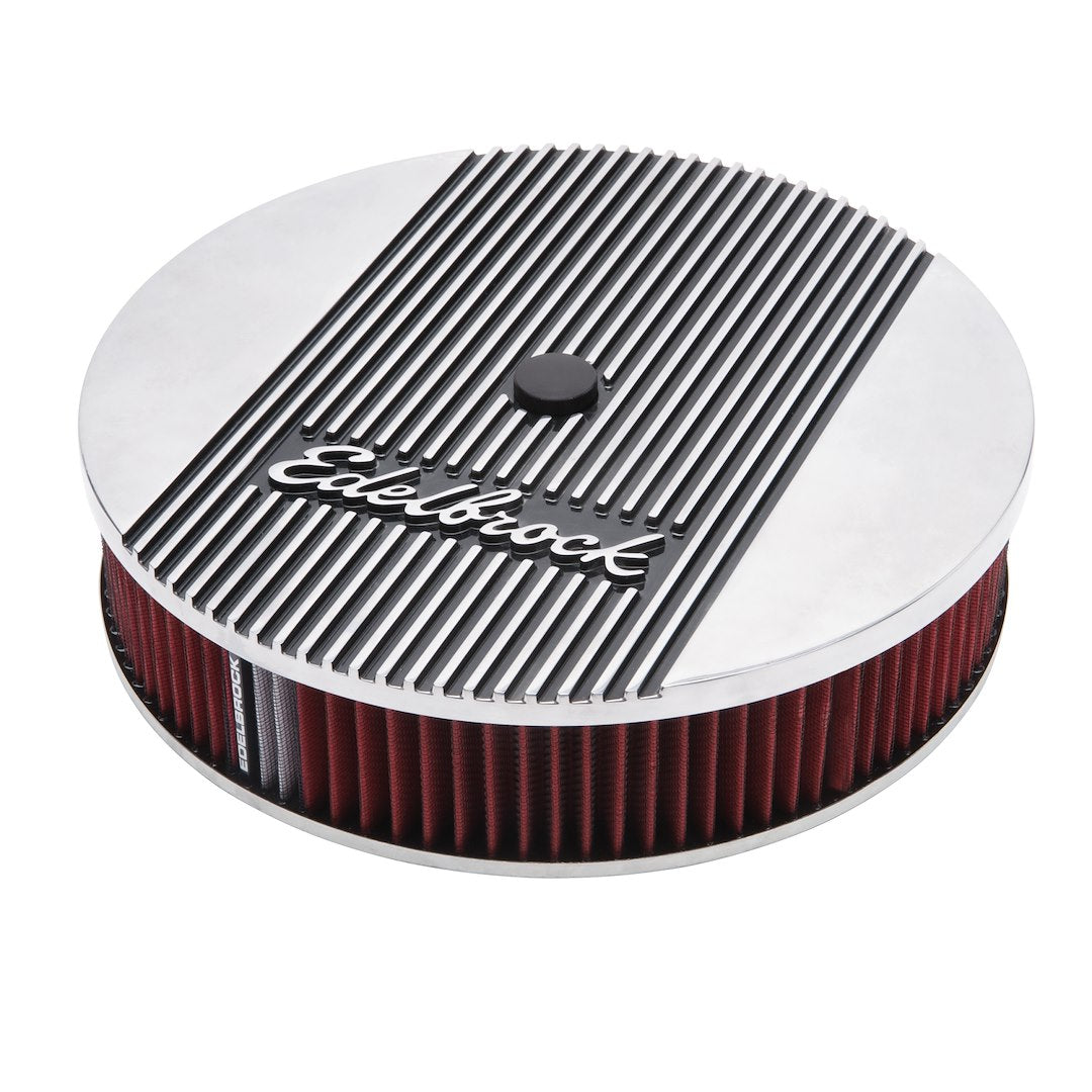 EDELBROCK AC ELITEII 14' DIA  PLSHD [4266]