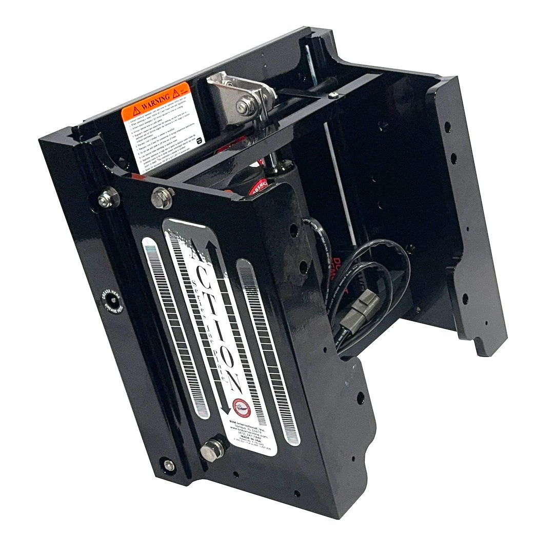 BOBS MACHINE 8' ACTION SERIES PWD COATED BLK [100-108001P-PCGBLK-NOSPN-NG]
