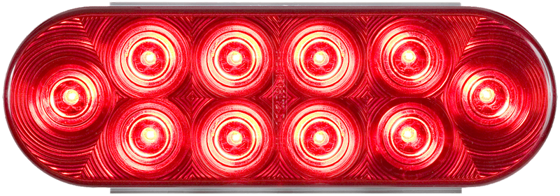 OPTRONICS LED TAIL LIGHT  6'GROMMET MOUNT 10D [STL72RB]