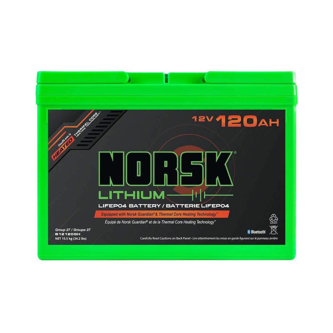 NORSK INC 12.8V-120AH-NSK-TROLLING-HOUSE [B12120GH]