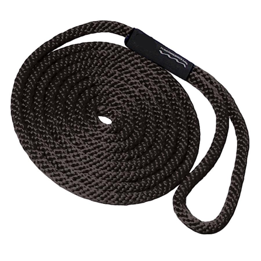 T-H MARINE DOCK LINE 3/8' X 15' SOLID BRAID BL [BE-CO-52924-DP]