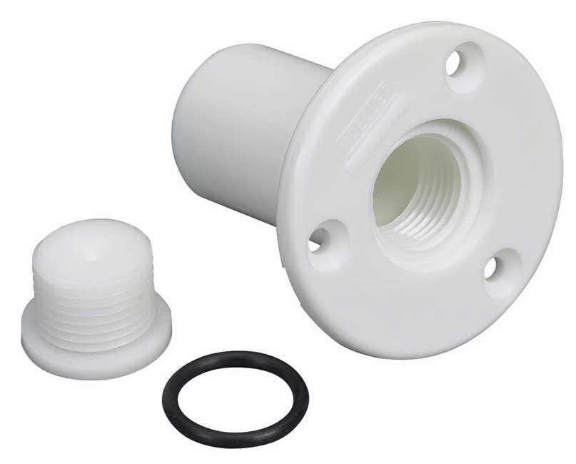 MOELLER TRANSOM DRAIN TUBE WITH PLUG [020303-10]
