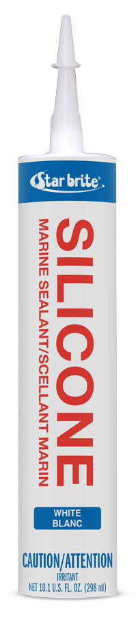 STAR BRITE SILICONE SEALANT 10.3OZ WHT - CA [082121]
