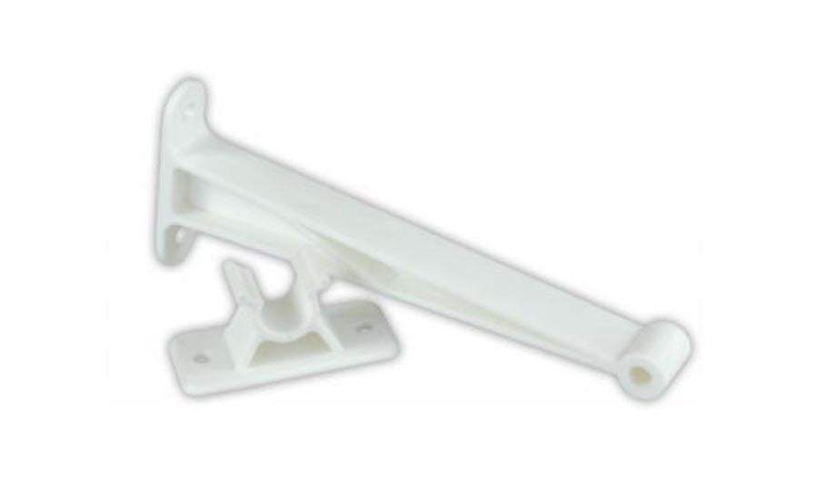 JR PRODUCTS 5-1/2' C-CLIP DR HLDR  PW [10374]