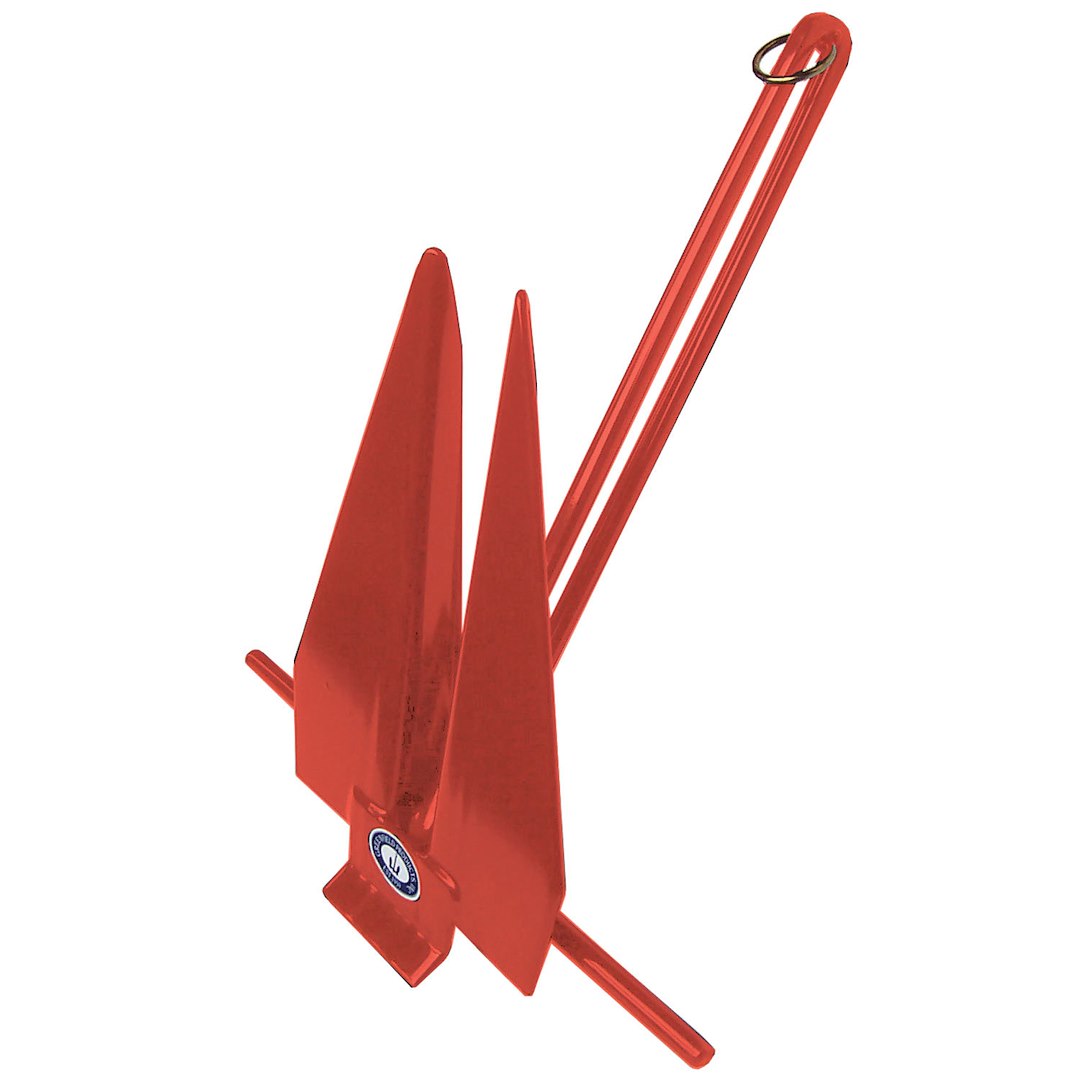 GREENFIELD FLUKE SLIP RING 11LB RED [669-11-RD]