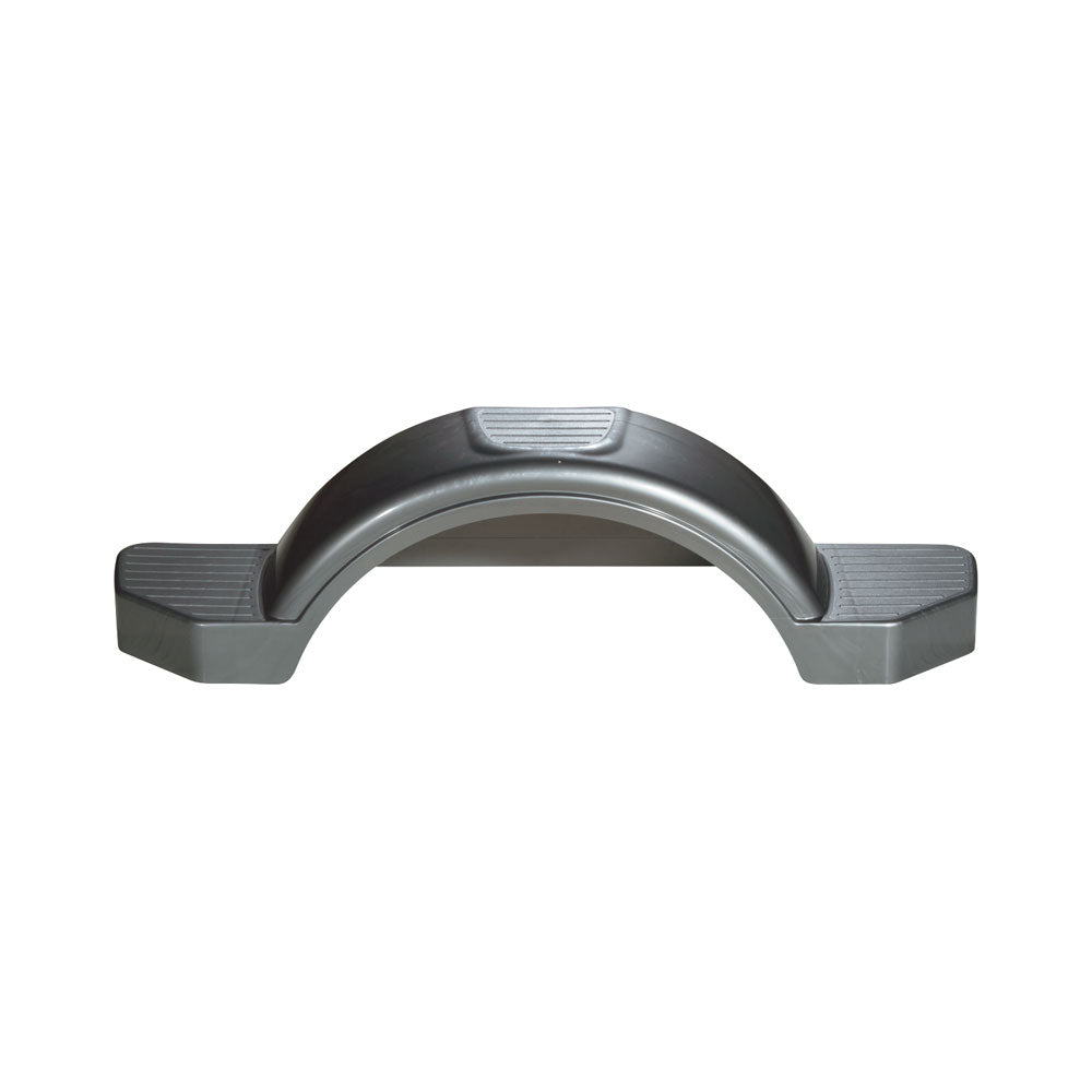 FULTON PLASTIC FENDER  12' TIRE SIZE  SILV [008592]