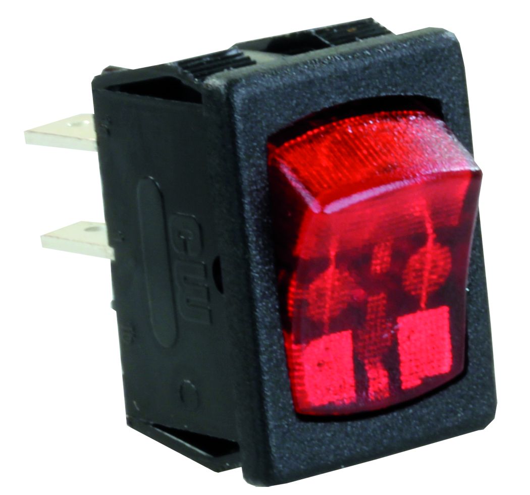 JR PRODUCTS MINI-IL ON/OF 12VSW RD/BK [12765]