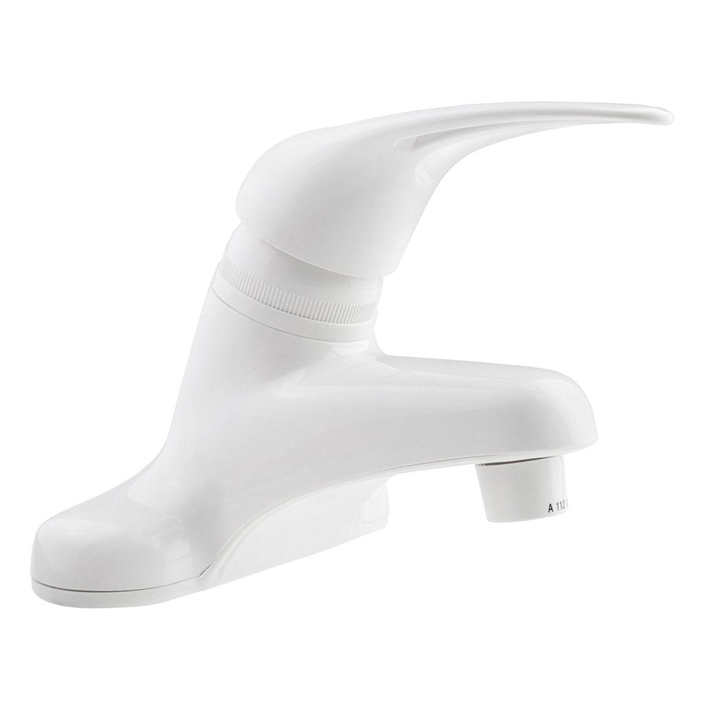 DURA FAUCET SINGLE   LAV WHITE [DF-PL100-WT]