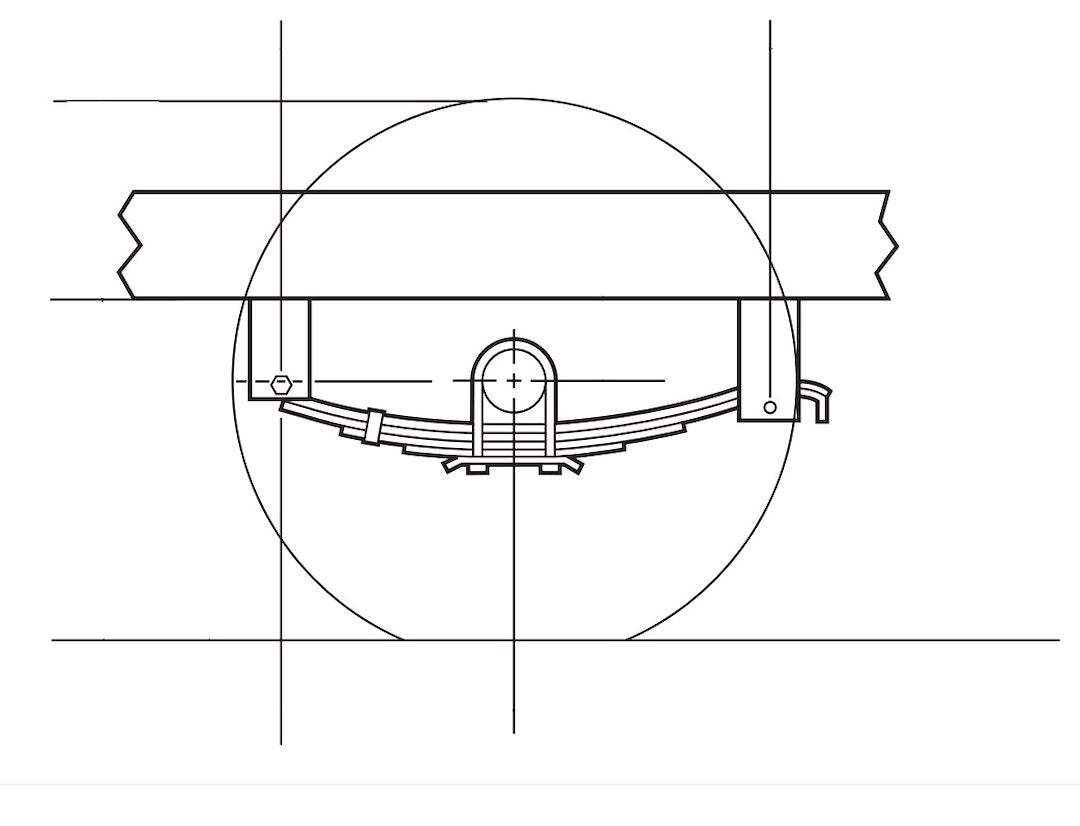 DEXTER AXLE AP KIT - TRIPLE  2 IN. SLIPPER 36 I [A/P-316-00]