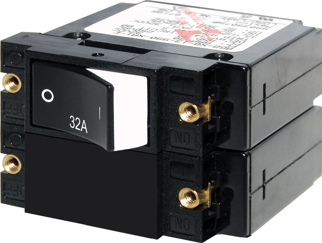 BLUE SEA CIRCUIT BREAKER A2RSD ROCKER32A [7575-BSS]