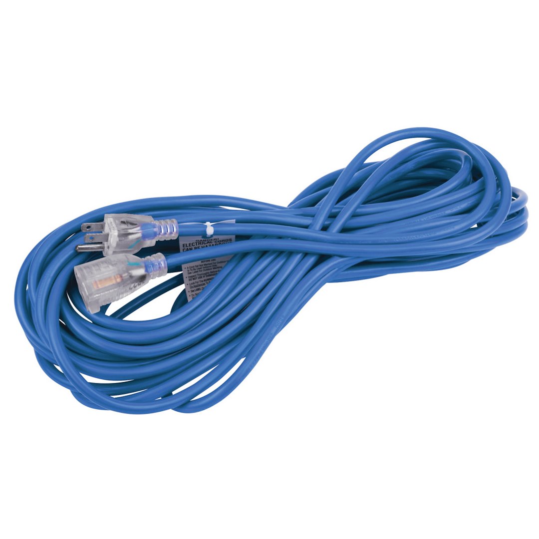 PERFORM TOOL 50' 16GA BLUE EXTENSION CORD [W2257]
