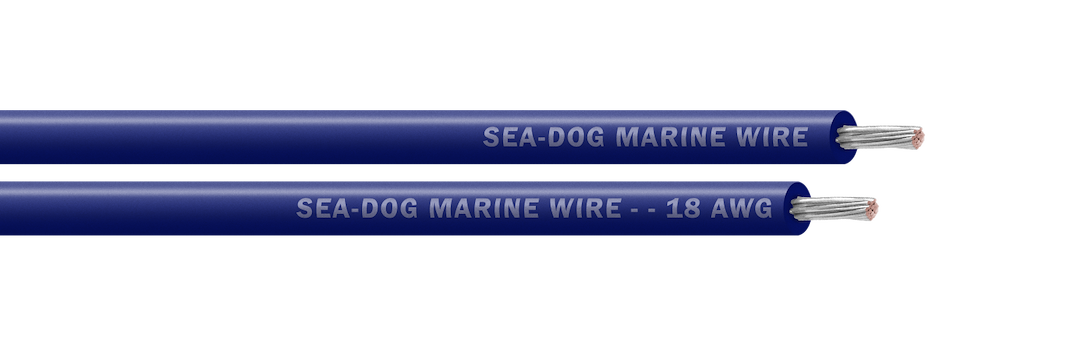 SEA DOG 18 AWG DARK BLUE 100FT PRIMARY WIRE [8018062]