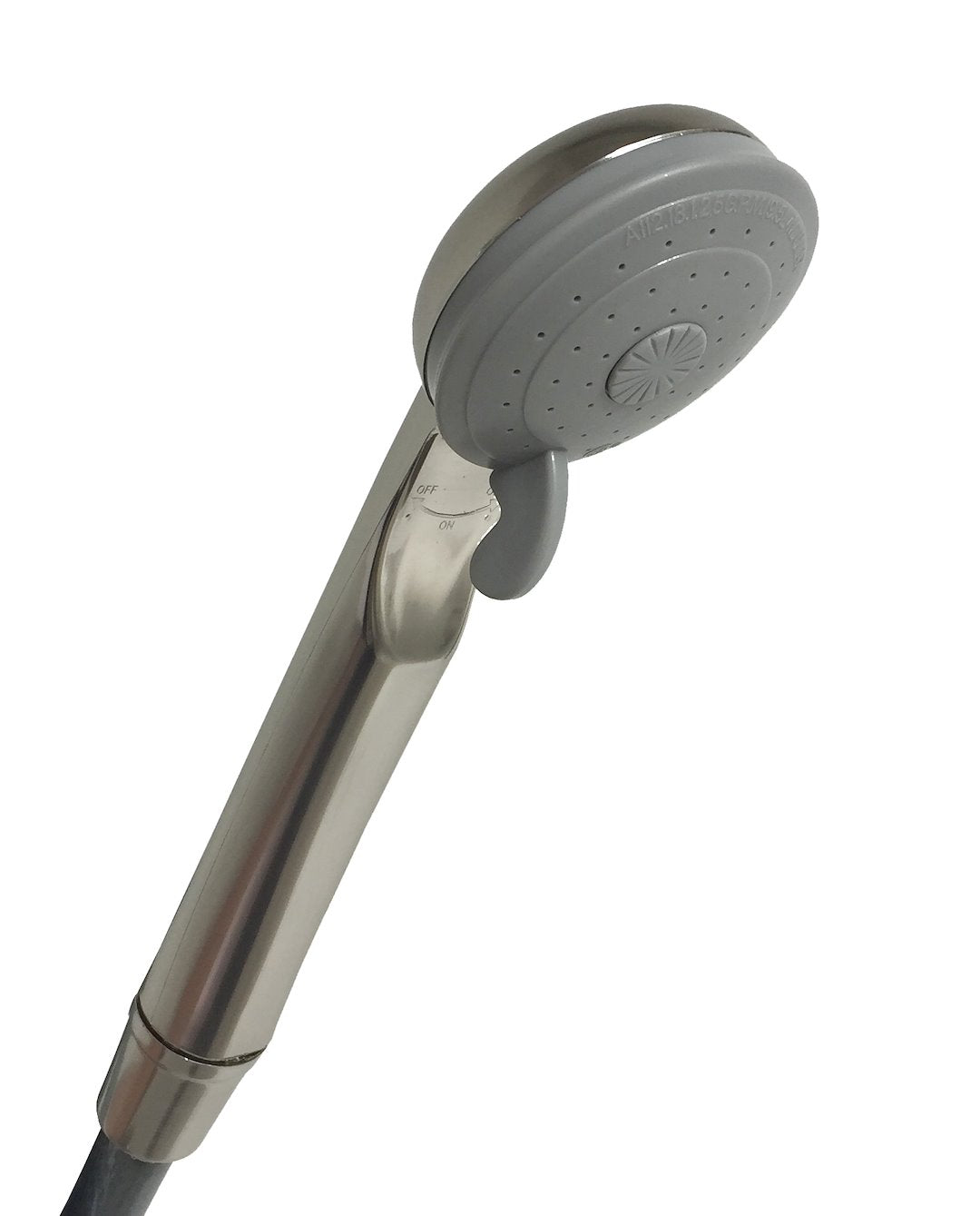 EMPIRE FAUCE 1-FUNCTION SHWR HEAD BRUSHED NICKEL [CRD-U-HD60N]