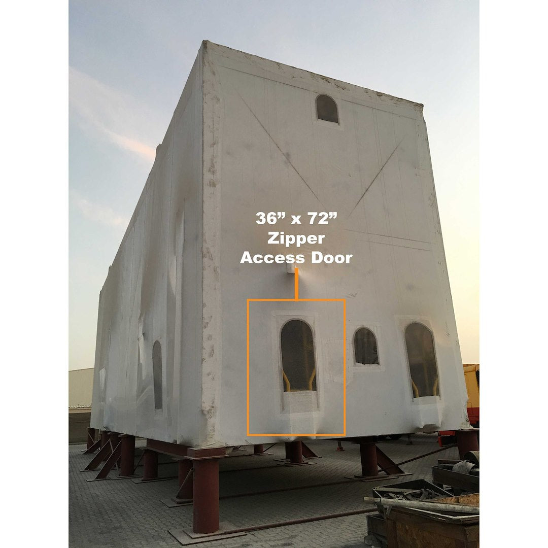 DR.SHRINK 36' X 72' ZIPPER ACCESS DOOR - CLEA [DS-72]