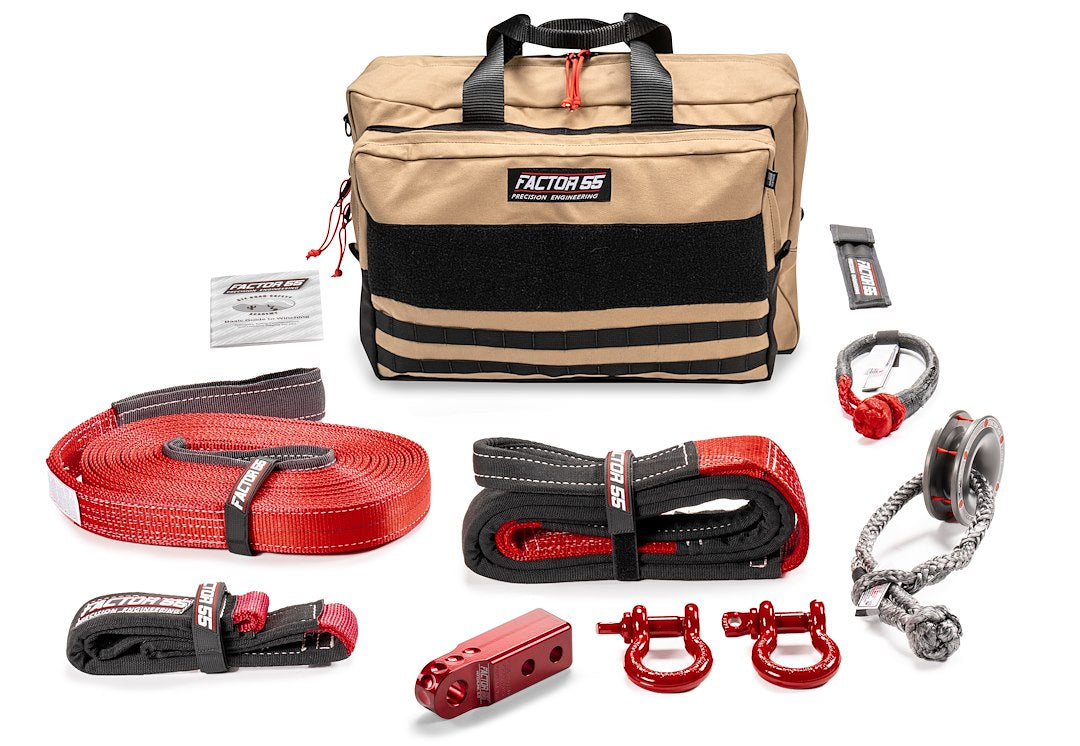 FACTOR 55 SWTH VEH REC KIT  RED HITCH  L [00475-01-LARGE]