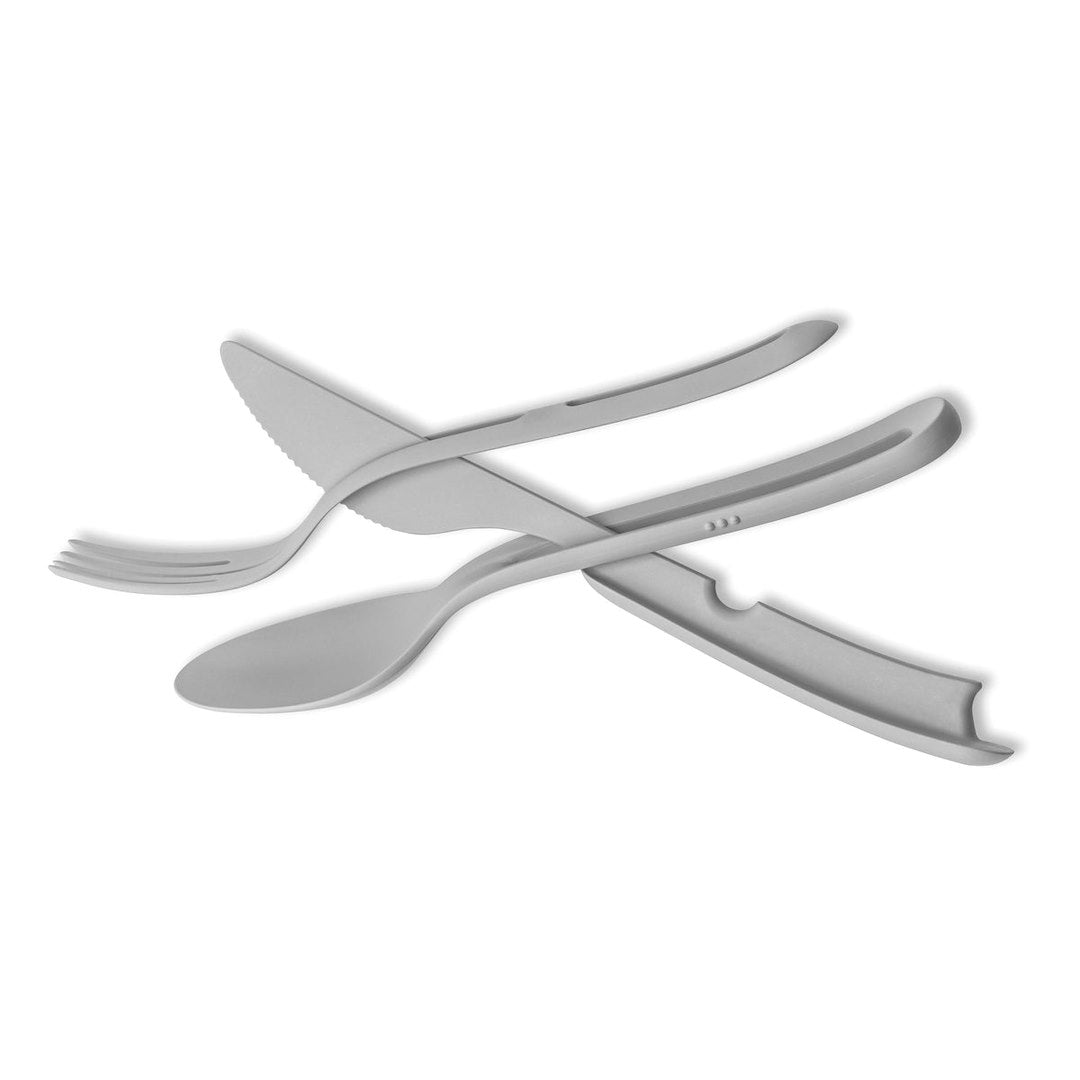 SILWY MAGNET CUTLERY SET TRICKY GREY [KO-BT-G-1]