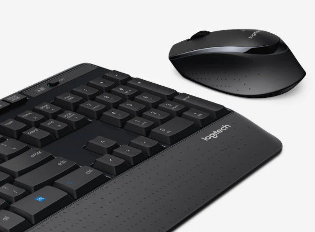 Logitech - MK345 Full-size Wireless Keyboard and Mouse Combo