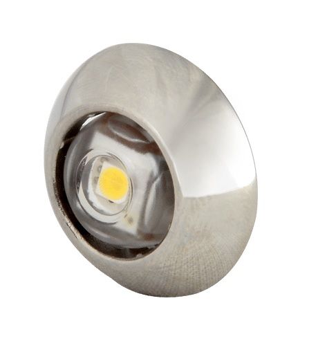 Lumitec Exuma Courtesy Light Red LED Stainless Finish 12v