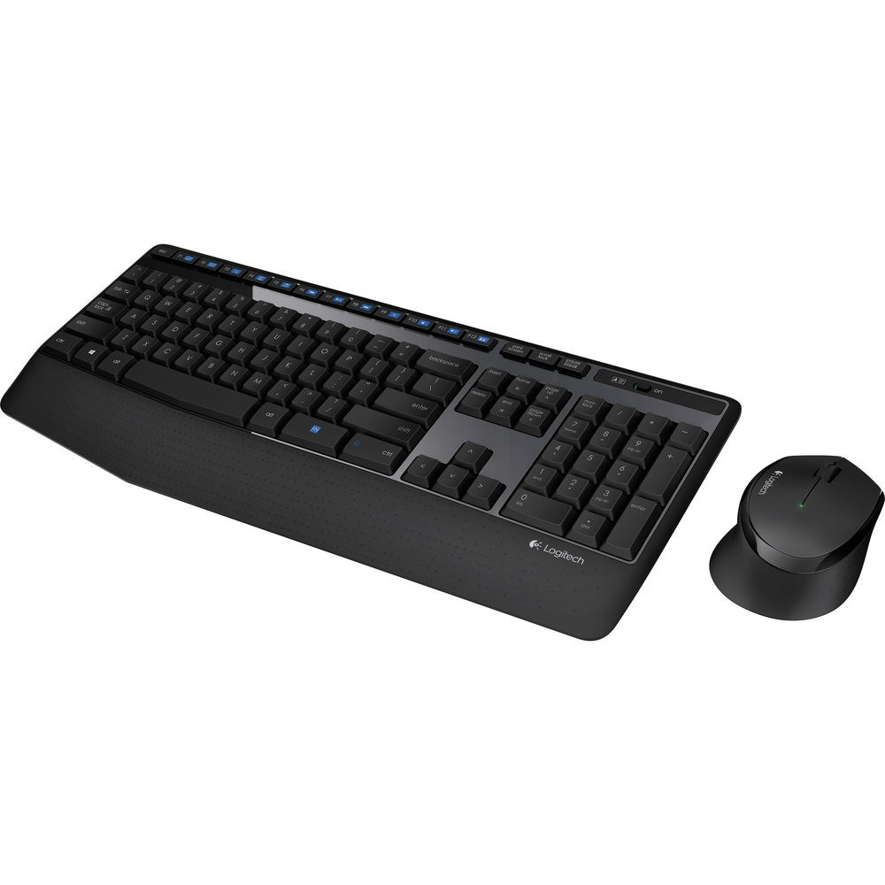 Logitech - MK345 Full-size Wireless Keyboard and Mouse Combo