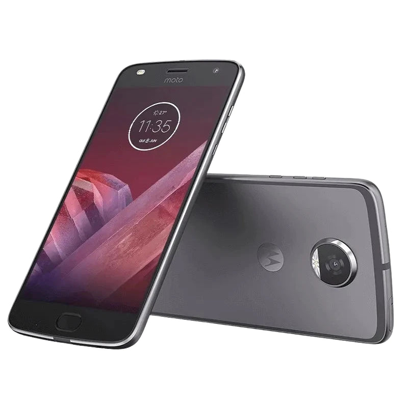 Motorola Moto Z2 Play – 32GB GSM Unlocked (Lunar Gray) | Moto Bluetooth Speaker with Alexa