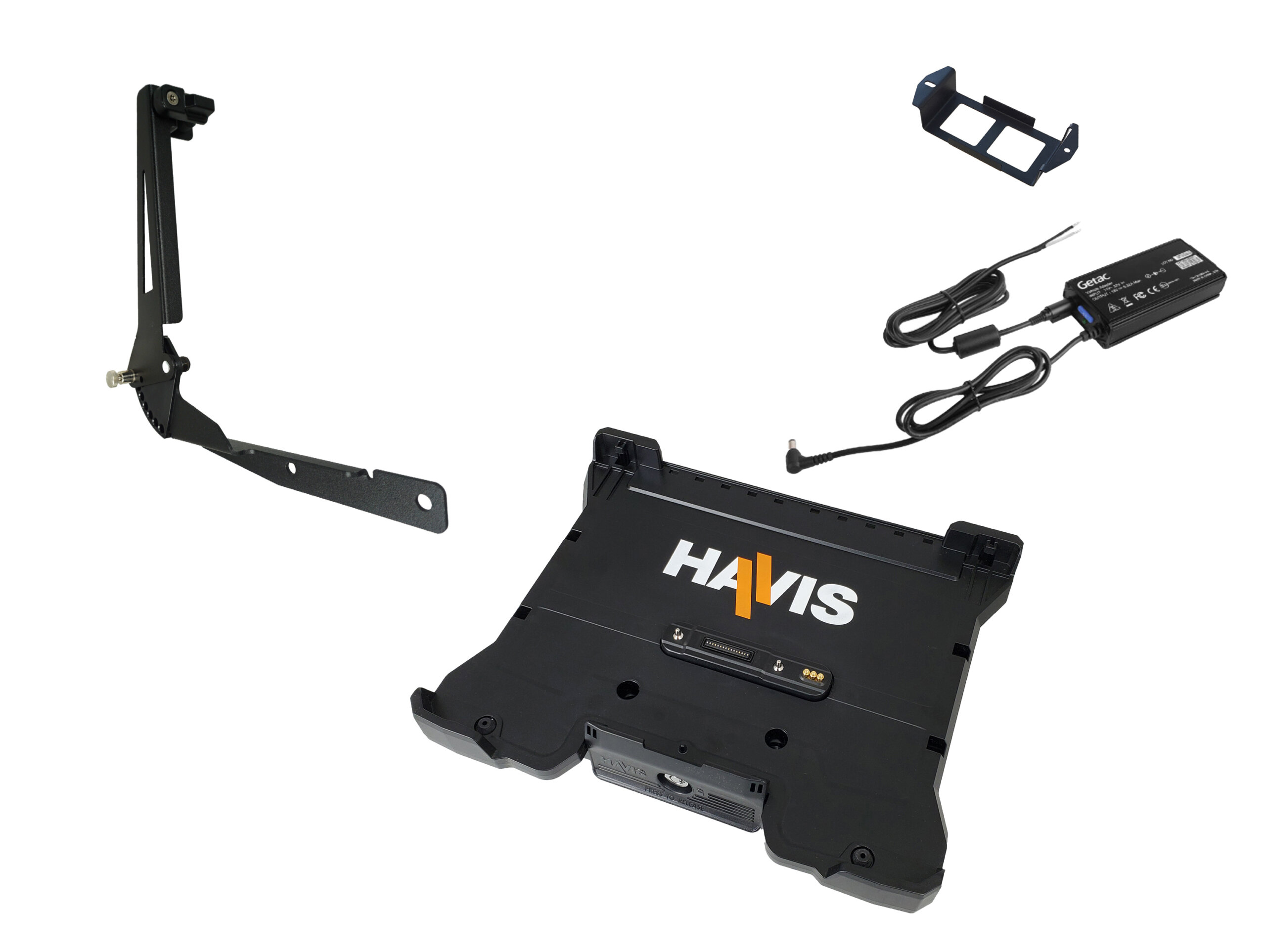 DSGTC12013-A Havis Docking Station For Getac B360 and B360 Pro Laptops With Triple Pass-Thru Antenna Connections