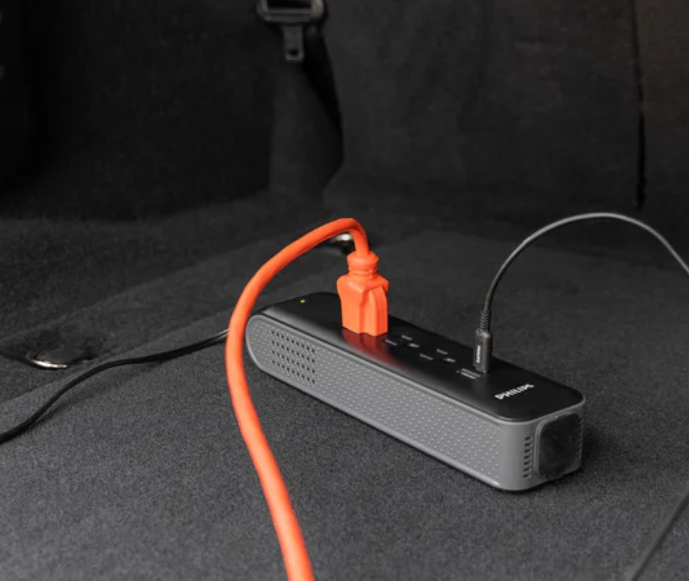 Philips Car Power Inverters, 2-pack (one 100W, one 150W)