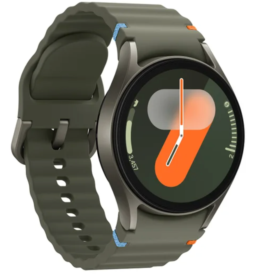Samsung Galaxy Watch7 40mm Smartwatch (Green) with Two Wireless Fast Chargers