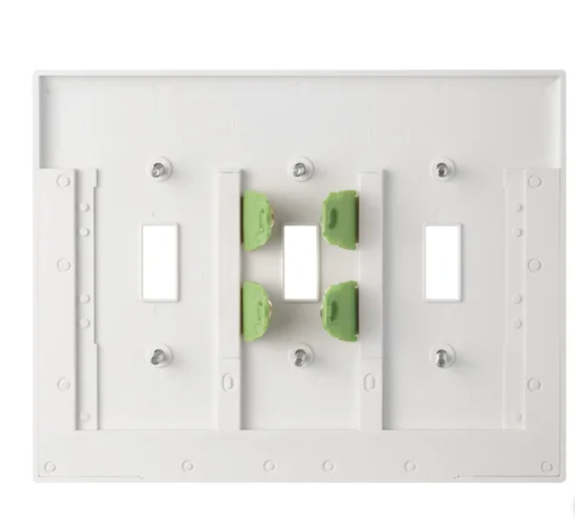 SnapPower LED Toggle SwitchLight, 3-pack (Triple-Gang)