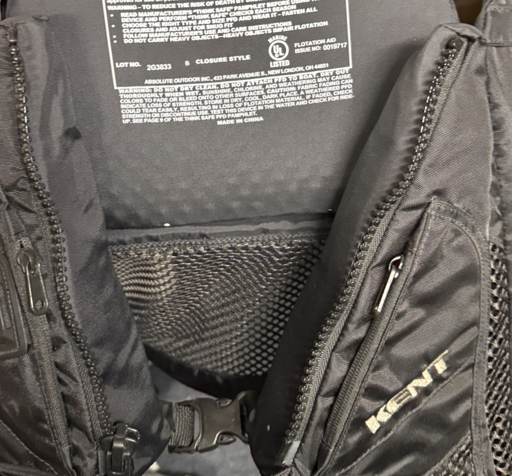 Kent Floatation Aid - Type III PFD (90LBS and over)