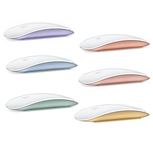 Apple Magic Mouse V2 A1657 White/Silver with Purple Base